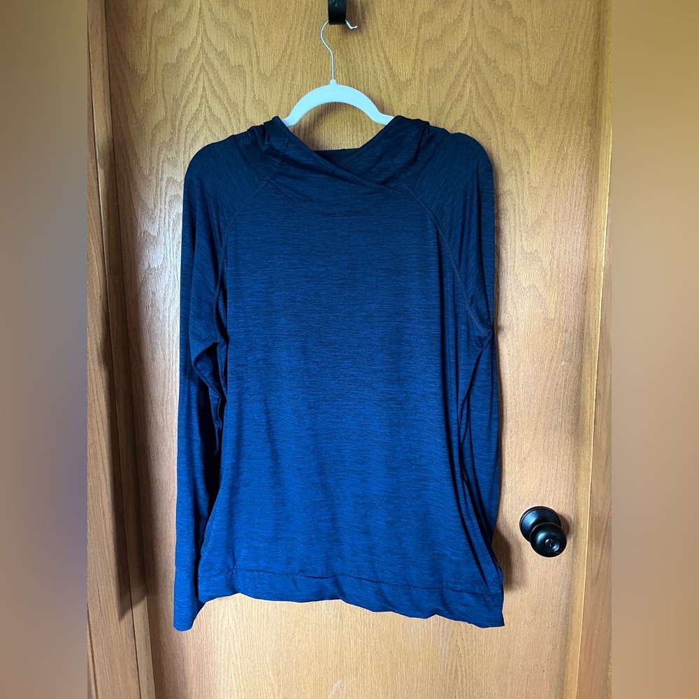 Athletic Hoodie Navy Blue